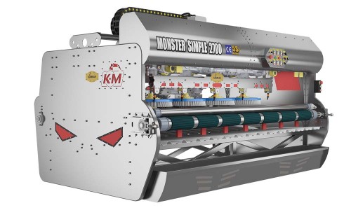 ماكينة غسيل سجاد / بساط أوتوماتيكية بالكامل (Monster Simple Power 2700 الكروم)