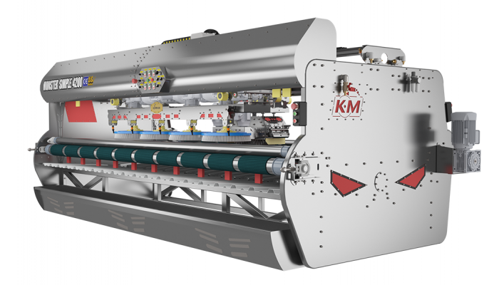 ماكينة غسيل سجاد / بساط أوتوماتيكية بالكامل (Monster Simple Power 4200 الكروم)