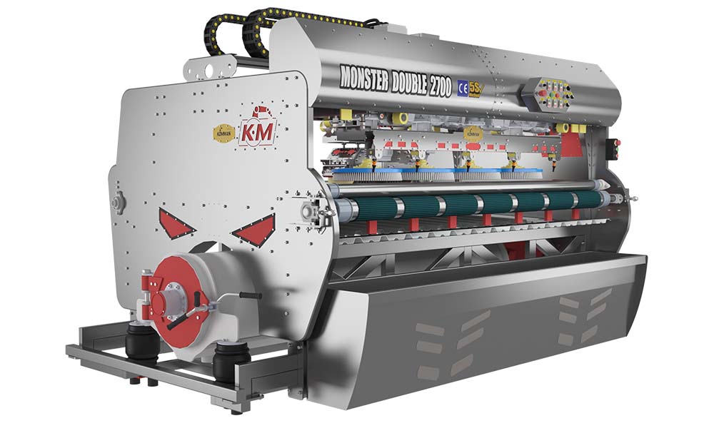 ماكينة غسيل سجاد / بساط أوتوماتيكية بالكامل (Monster Double Power 2700 الكروم)