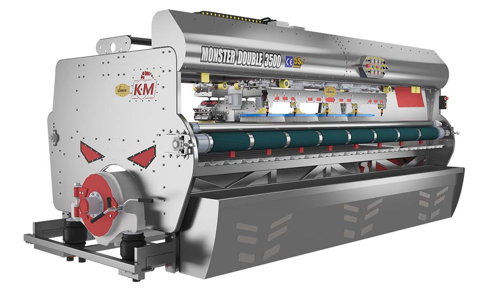ماكينة غسيل سجاد / بساط أوتوماتيكية بالكامل (Monster Double Power 3500 الكروم)