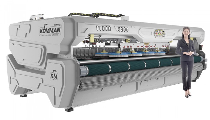 ماكينة غسيل سجاد / بساط أوتوماتيكية بالكامل (TIGER FORCELINE 4200 ) ماكينة غسيل سجاد / بساط أوتوماتيكية بالكامل (TIGER FORCELINE 4200 )