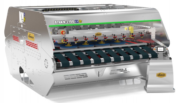 ماكينة غسيل سجاد / بساط أوتوماتيكية بالكامل مصنوعة من الكروم - الفولاذ المقاوم للصدأ (ATAK K 2700 INOX) ماكينة غسيل سجاد / بساط أوتوماتيكية بالكامل مصنوعة من الكروم - الفولاذ المقاوم للصدأ (ATAK K 2700 INOX)