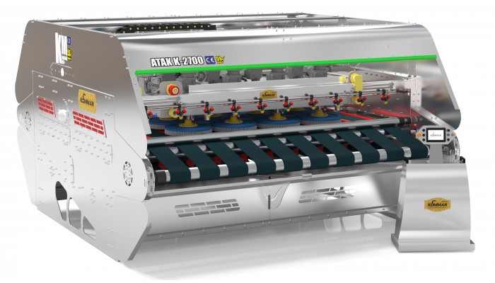 ماكينة غسيل سجاد / بساط أوتوماتيكية بالكامل مصنوعة من الكروم - الفولاذ المقاوم للصدأ (ATAK K 2700 INOX) ماكينة غسيل سجاد / بساط أوتوماتيكية بالكامل مصنوعة من الكروم - الفولاذ المقاوم للصدأ (ATAK K 2700 INOX)